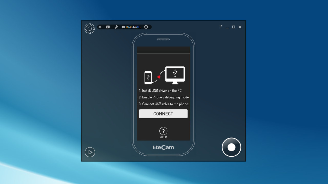 liteCam Android: No Root Android Screen Recorder screenshot 1