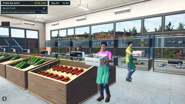 Hydroponics Farm & Store Simulator screenshot