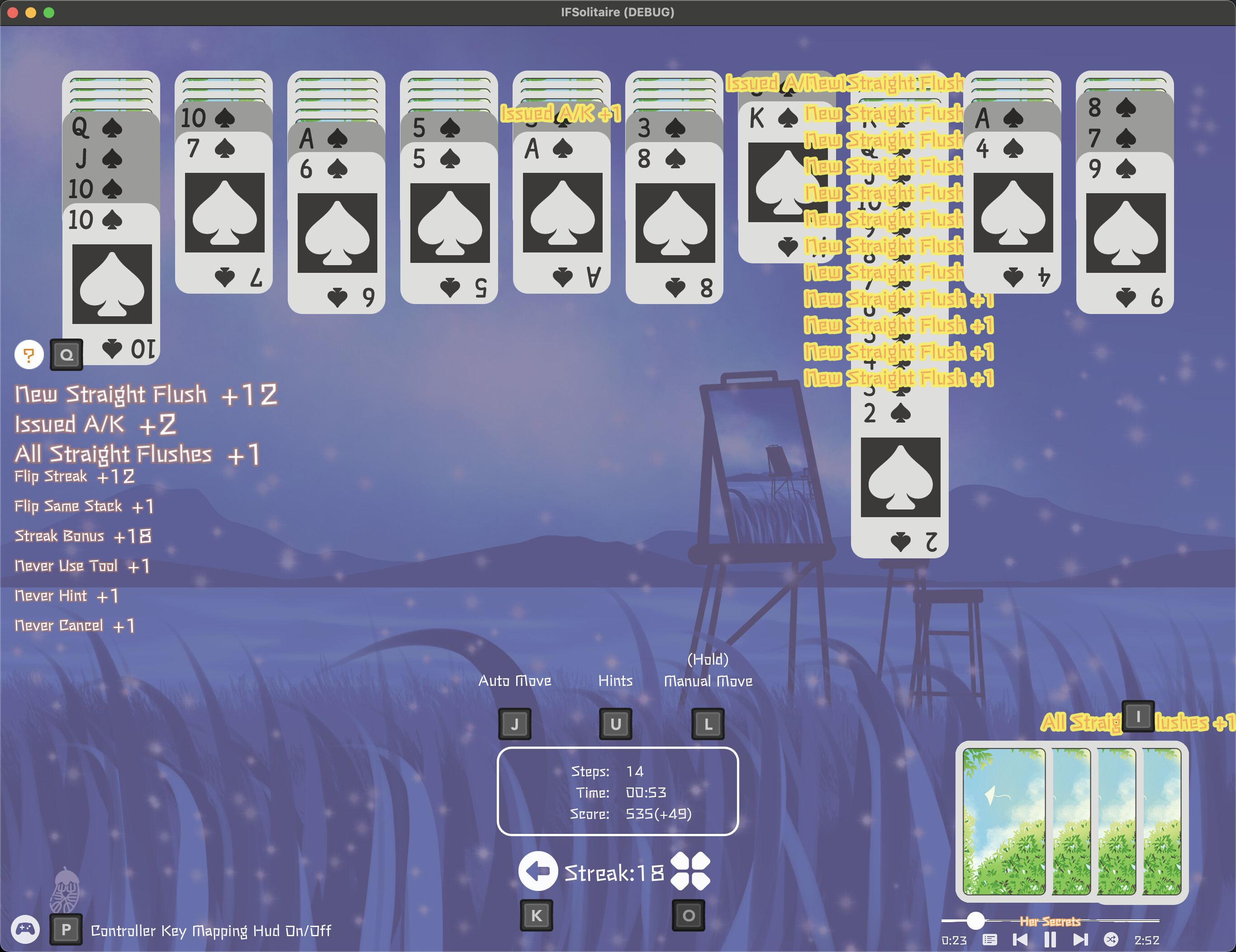 IFSolitaire screenshot 2