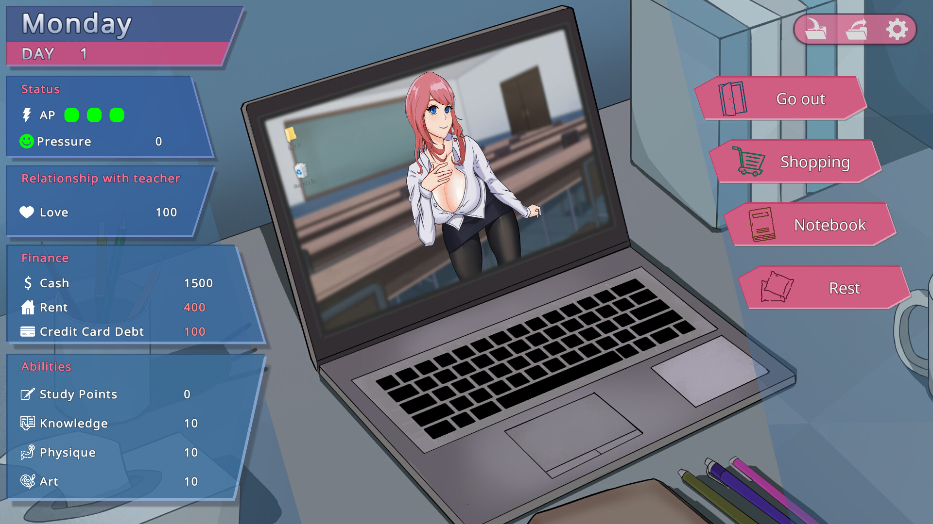Days with My Lonely Teacher [Final] [Mr. Cucumber]