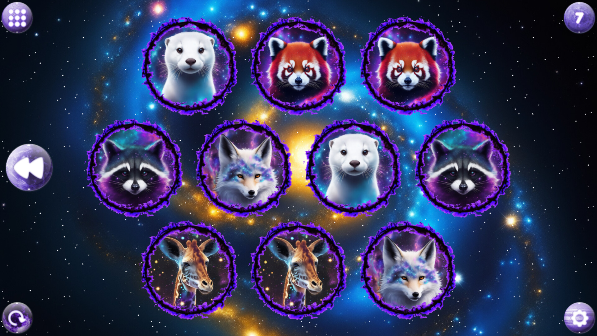 Space Memory: Animals screenshot 5