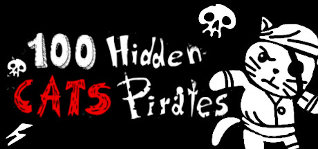 100 hidden Cats : Pirates Cover Image