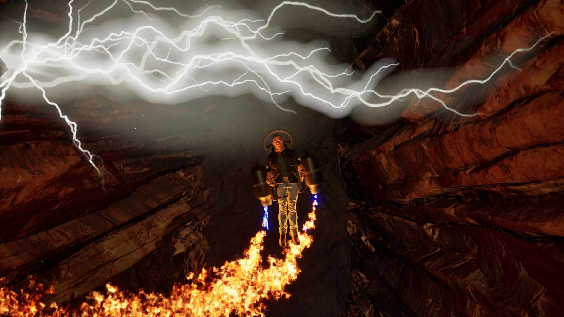 Game about jetpack fly screenshot 7