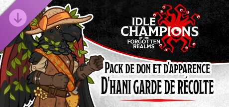 Pack de don et d'apparence D'hani garde de récolte