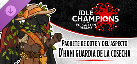 Paquete de dote y del aspecto D'hani guardia de la cosecha