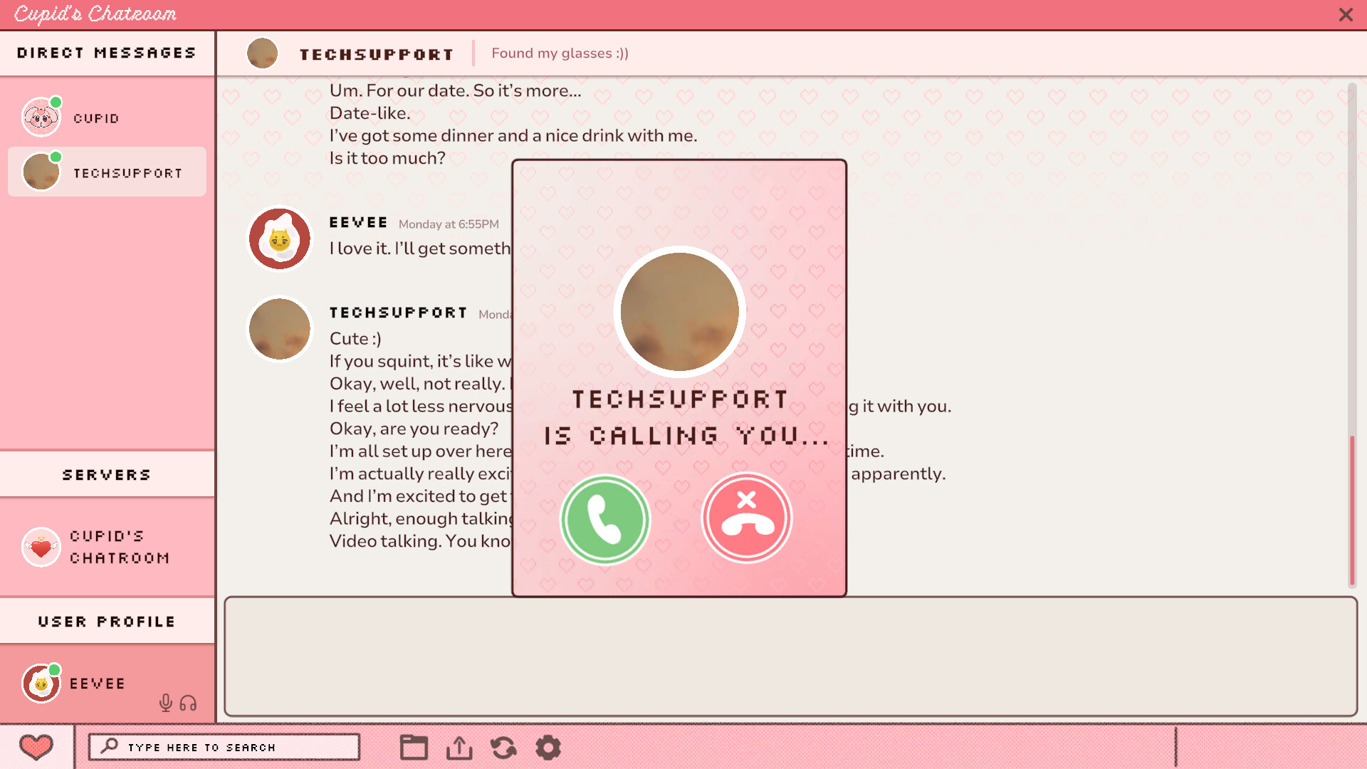 Cupid's Chatroom screenshot 2