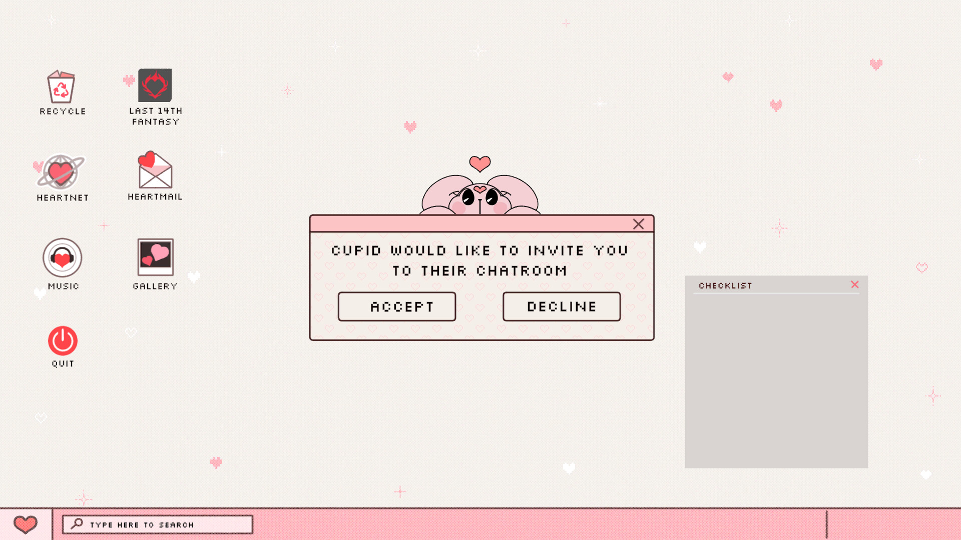 Cupid's Chatroom screenshot 1