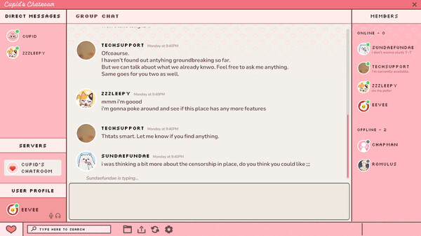 Cupid’s Chatroom screenshot 3