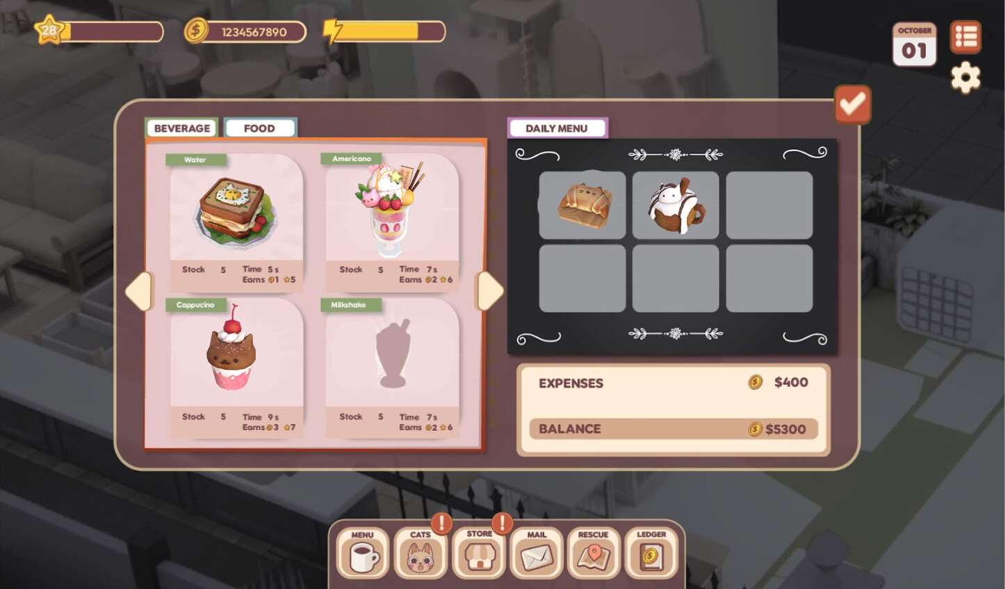 Meow Cafe screenshot 7