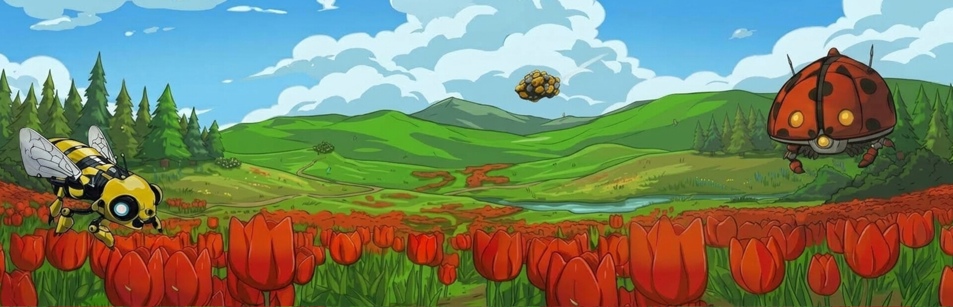 Starbug Troopers : The 4 horseflies of the apocalypse
