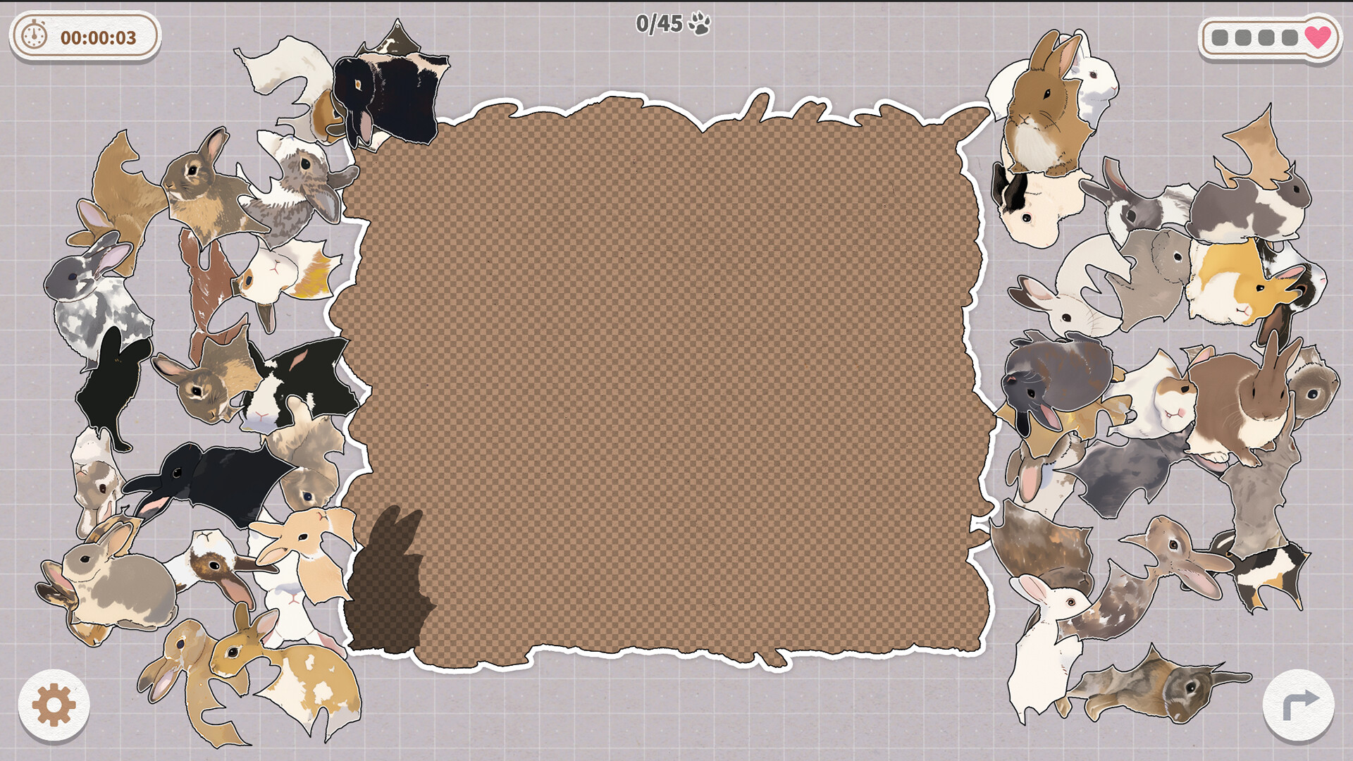 Bunnies Huddled Together screenshot 6