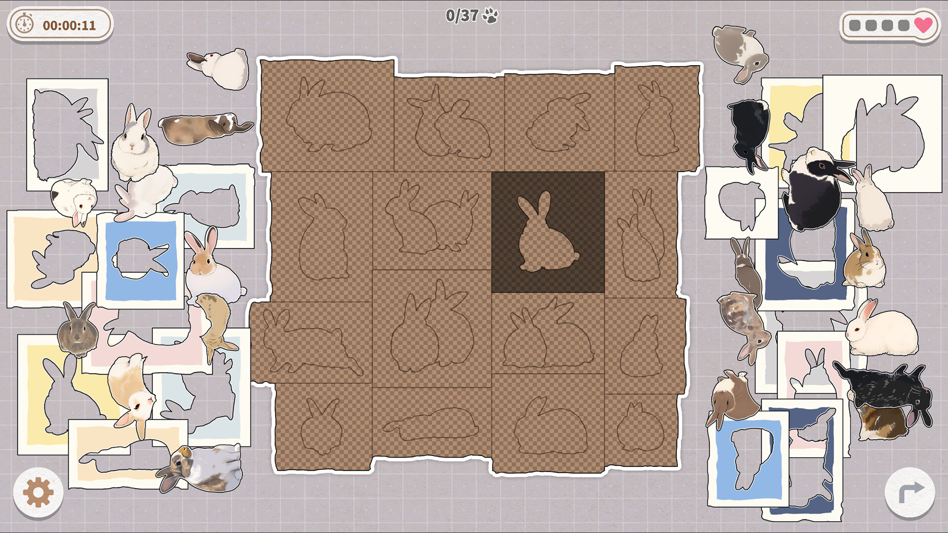 Bunnies Huddled Together screenshot 5
