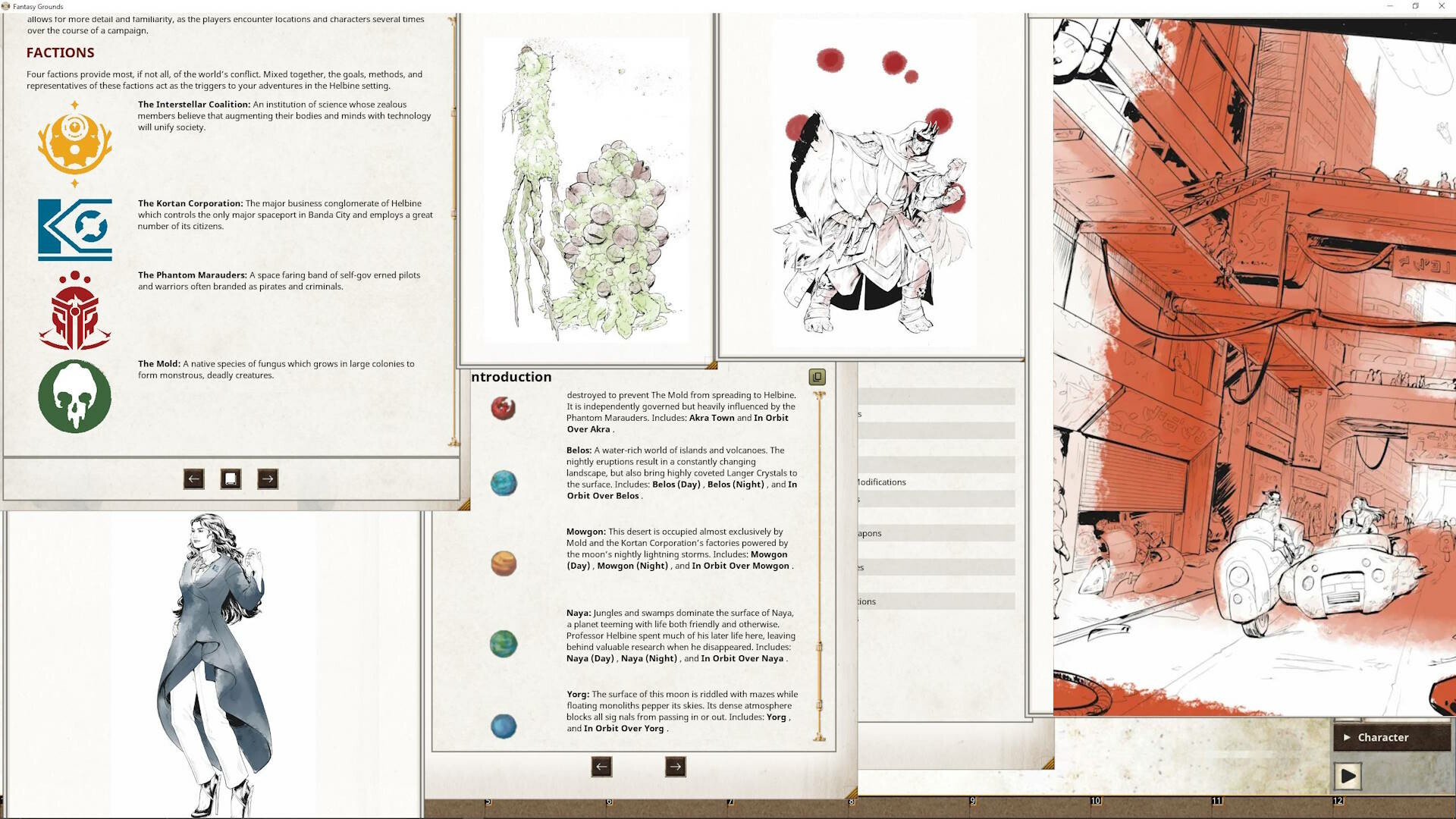 Fantasy Grounds - HELBINE screenshot 3