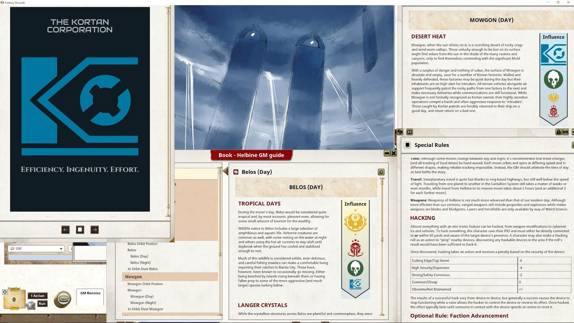 Fantasy Grounds - HELBINE screenshot 1