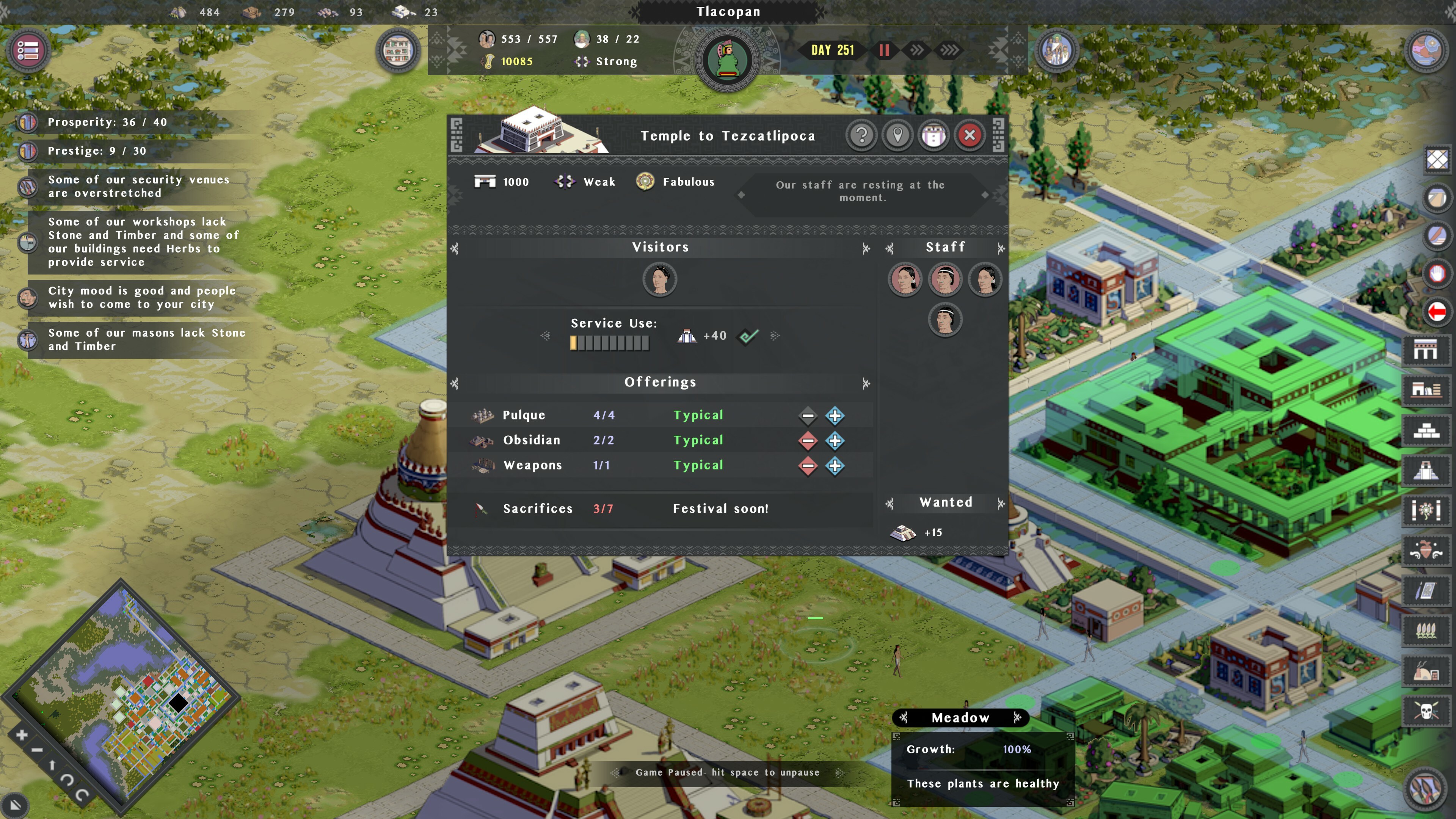 Tlatoani: Aztec Cities screenshot 16