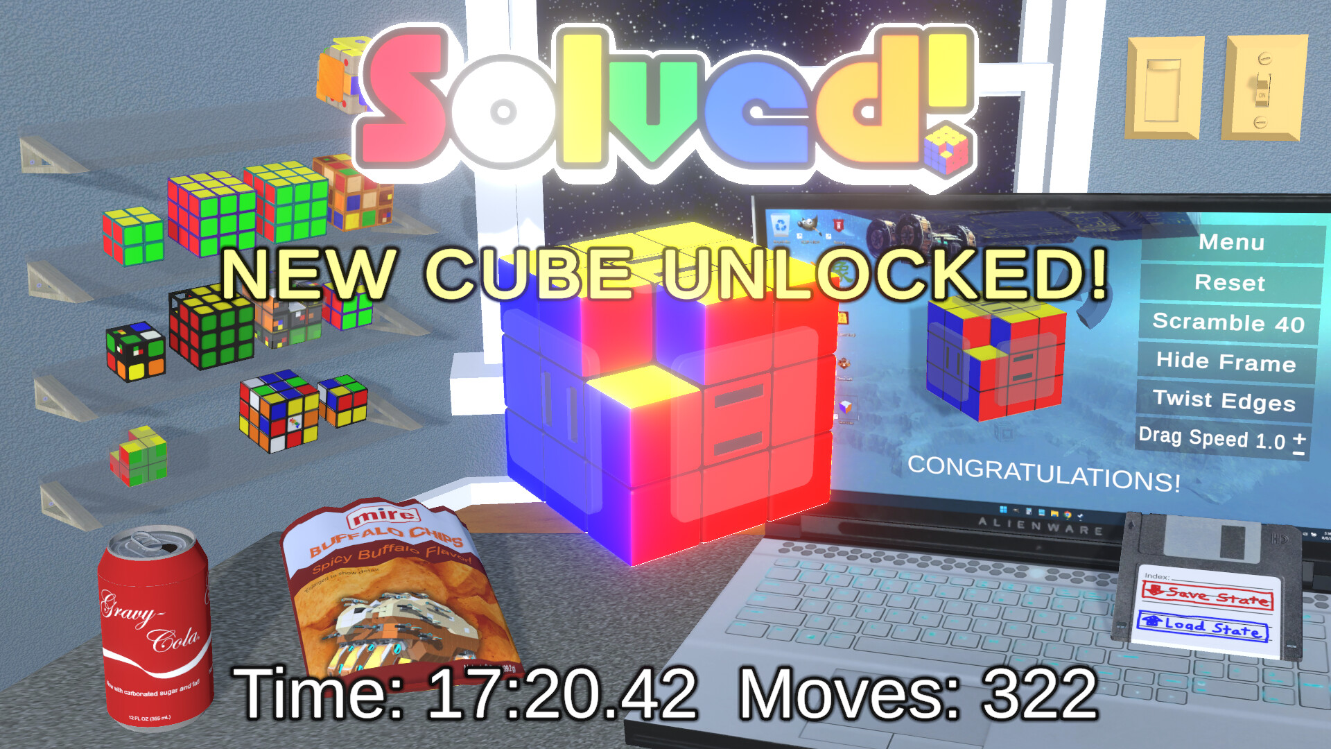 Glow Cubes screenshot 4
