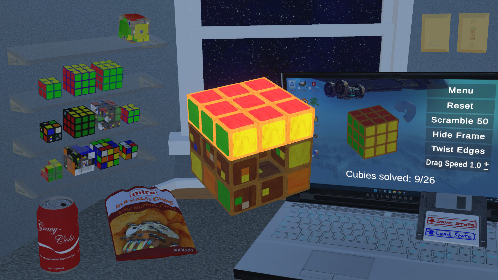 Glow Cubes screenshot 3