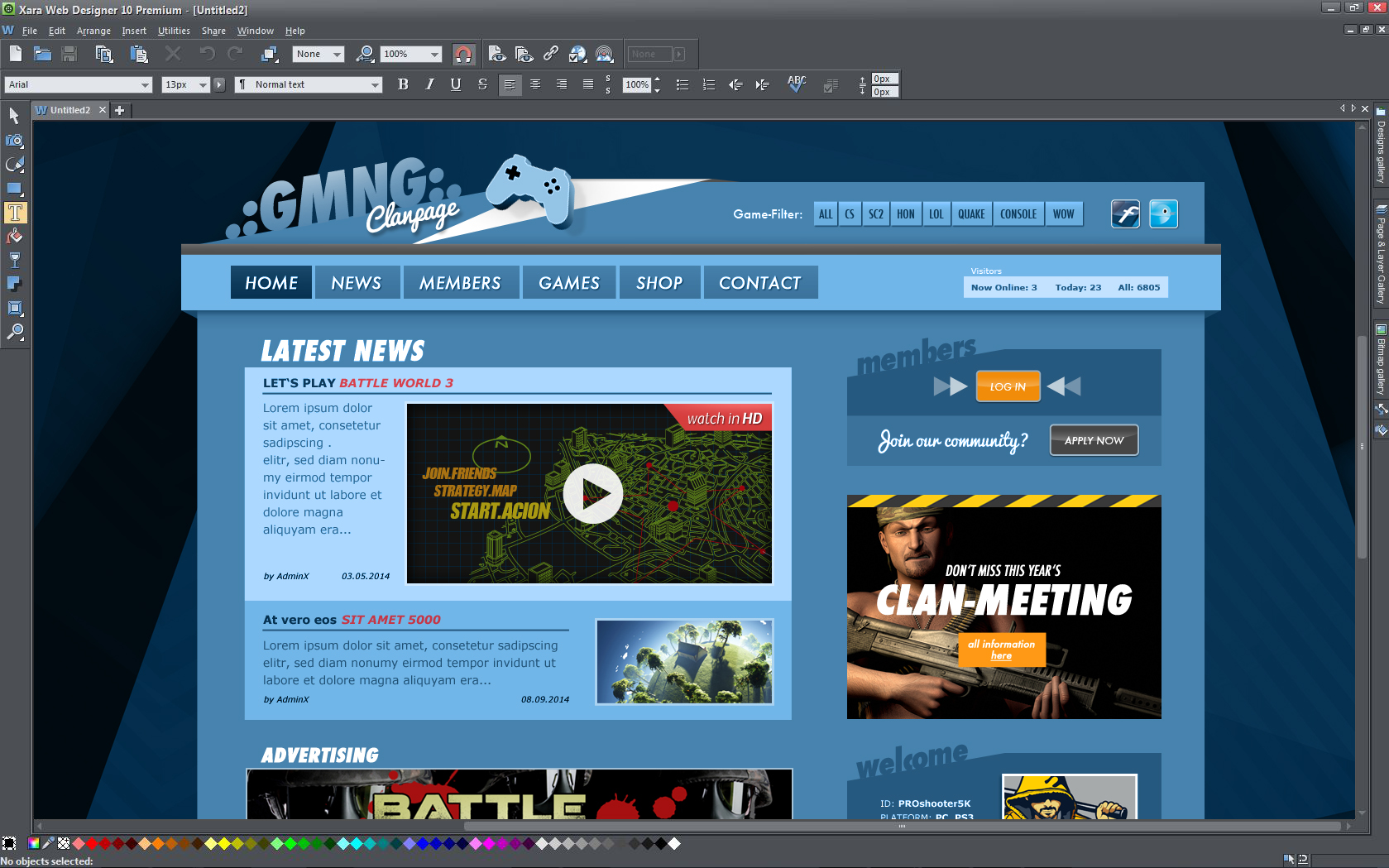 Web Designer 10 Premium screenshot 1