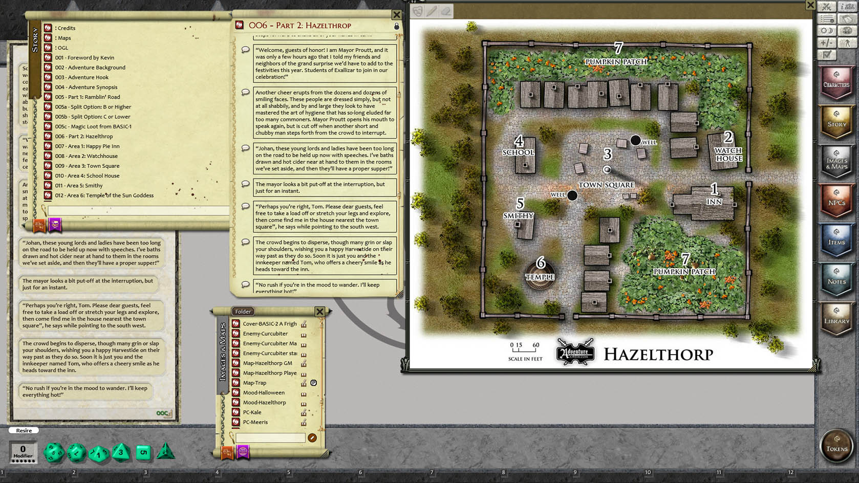 Fantasy Grounds - PFRPG: BASIC2 - A Frightful Time screenshot 1