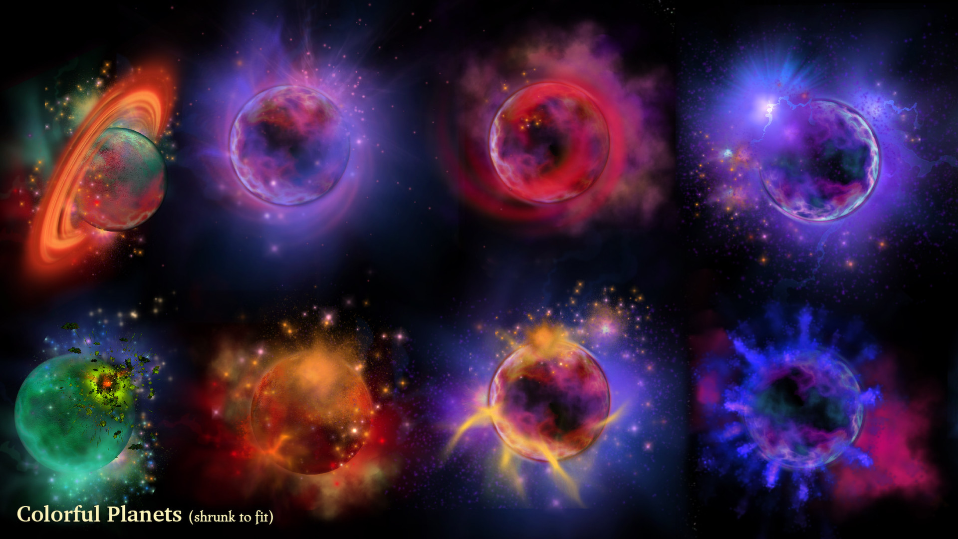 Space Galaxy - Graphics Pack screenshot 6