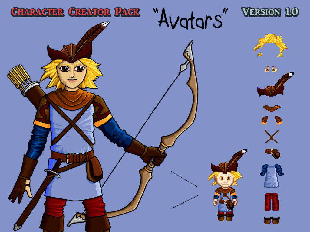 Character Creator - Graphics Pack screenshot 1