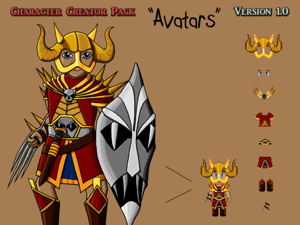 Character Creator - Graphics Pack screenshot 2