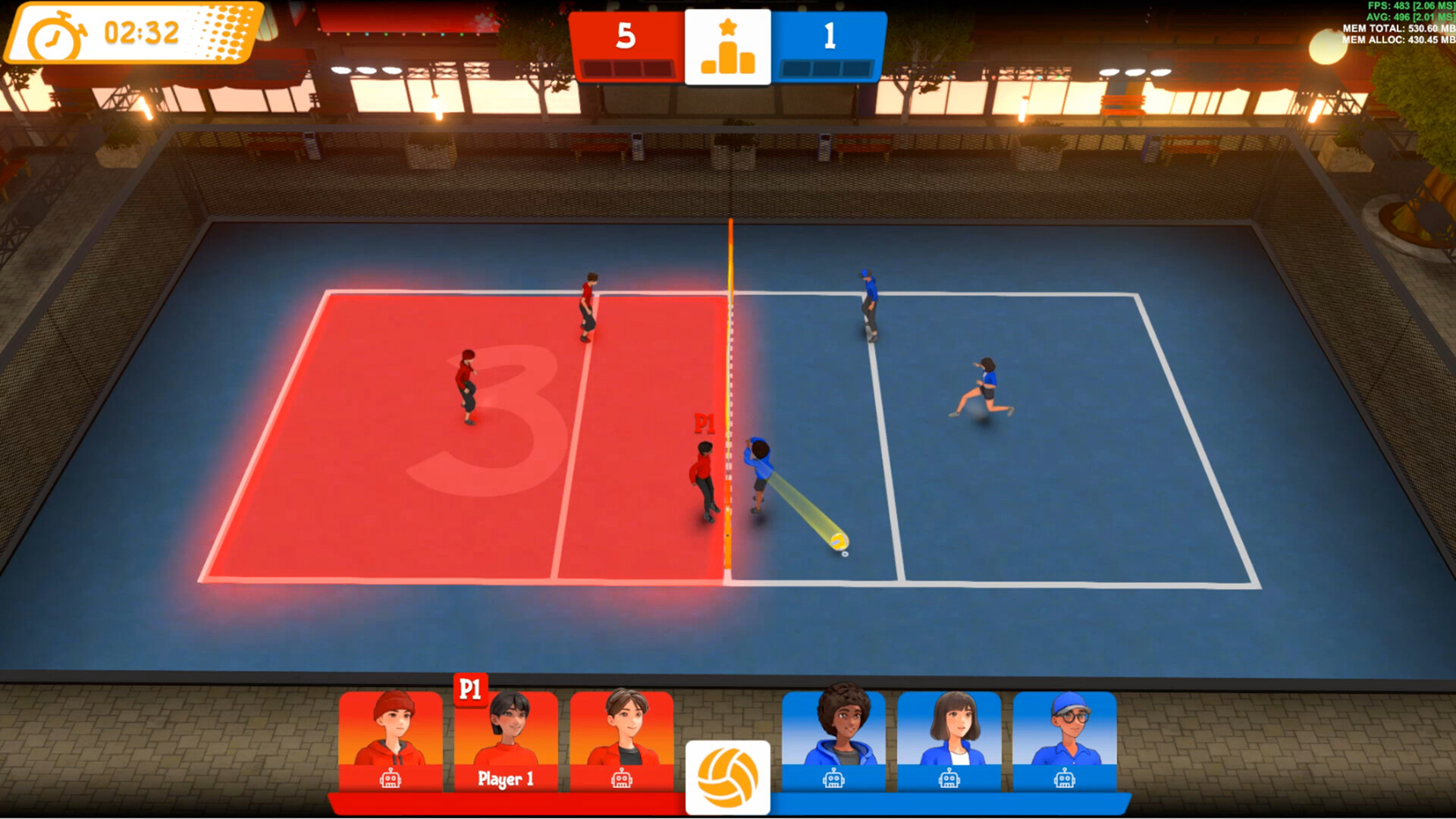 VolleySmash screenshot 7