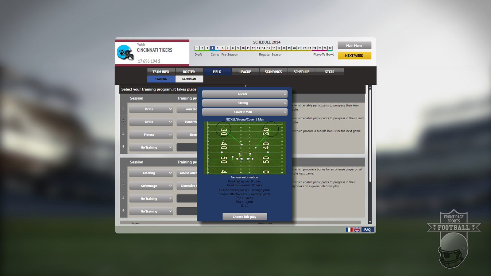 Front Page Sports Football screenshot 5