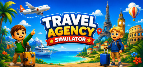 Travel Agency Simulator — Steam header