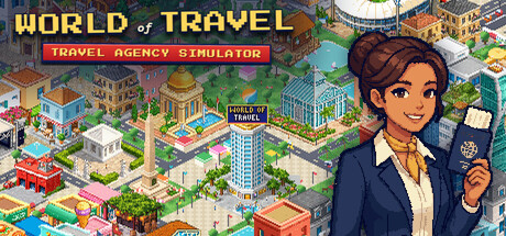 Travel Agency Simulator — Steam header