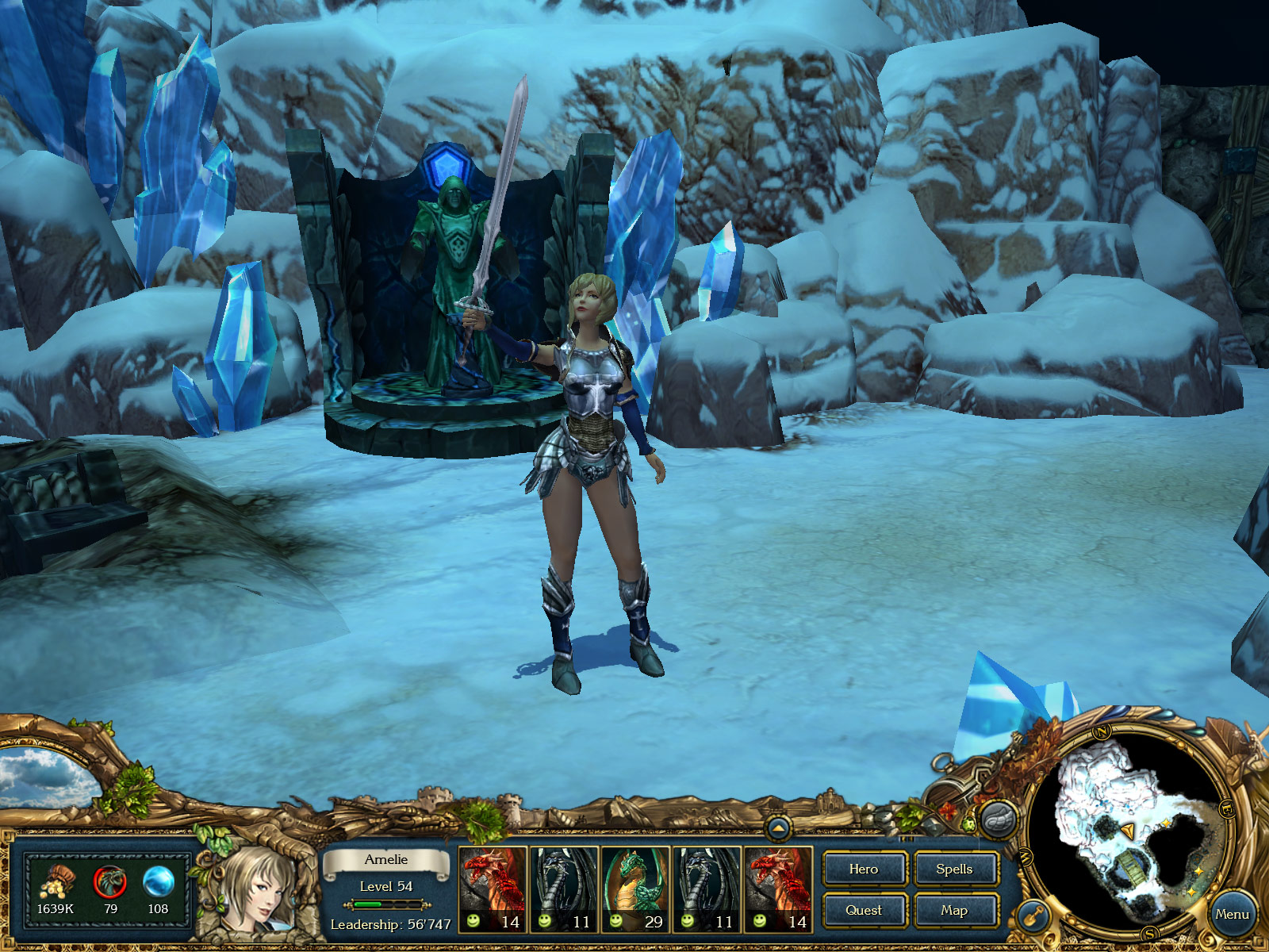 King's Bounty: Armored Princess screenshot 1