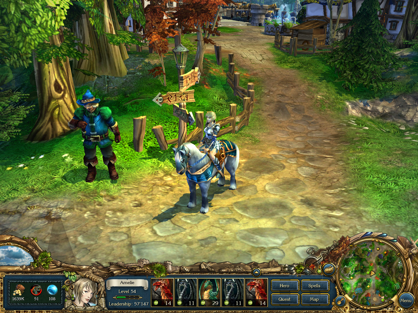 King's Bounty: Armored Princess screenshot 2
