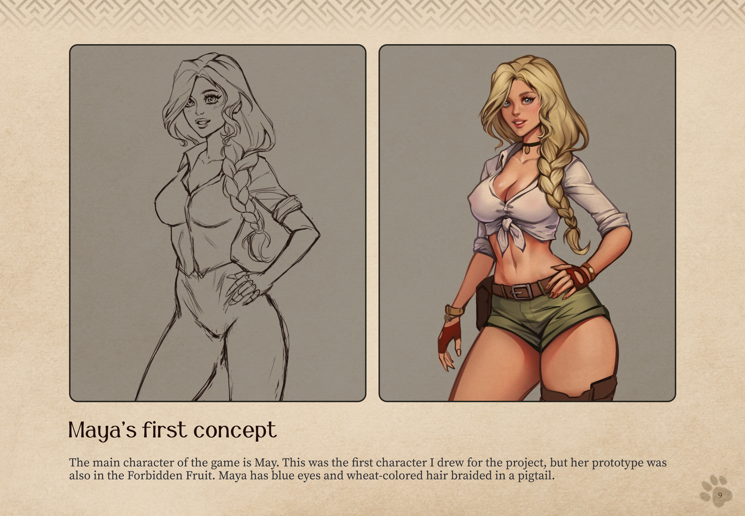 Lyndaria: Lust Adventure - Digital Artbook screenshot 7