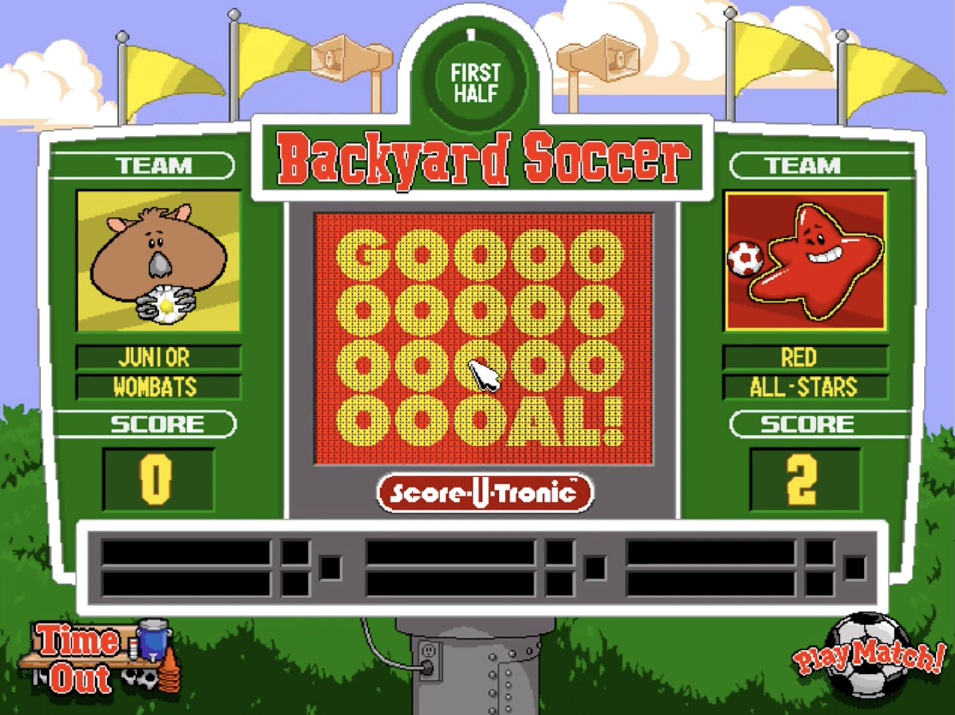 Backyard Soccer '98 screenshot 4
