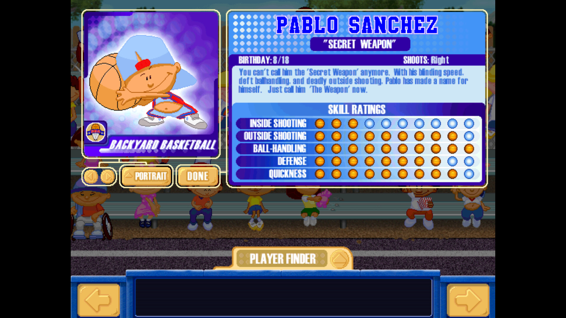 Backyard Basketball '01 screenshot 3