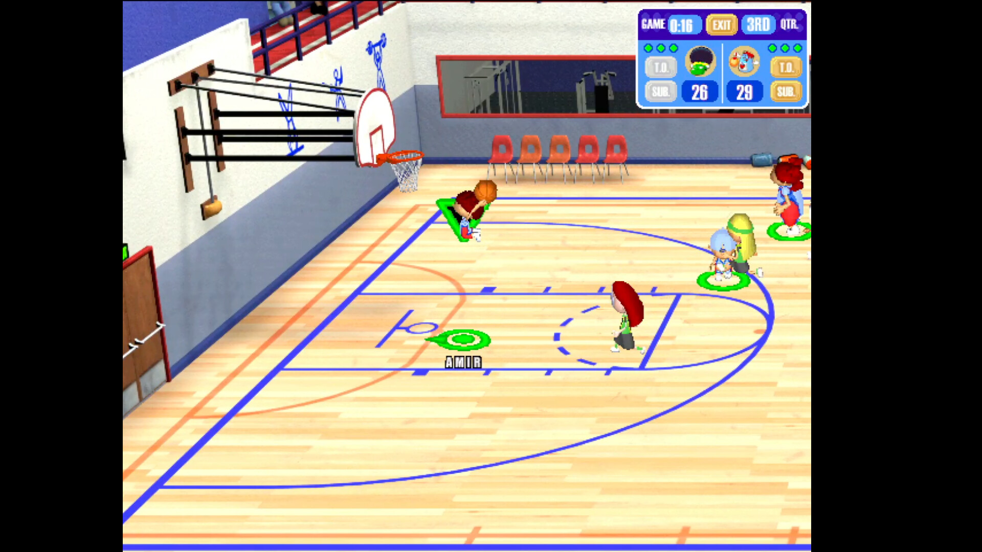 Backyard Basketball '01 screenshot 2
