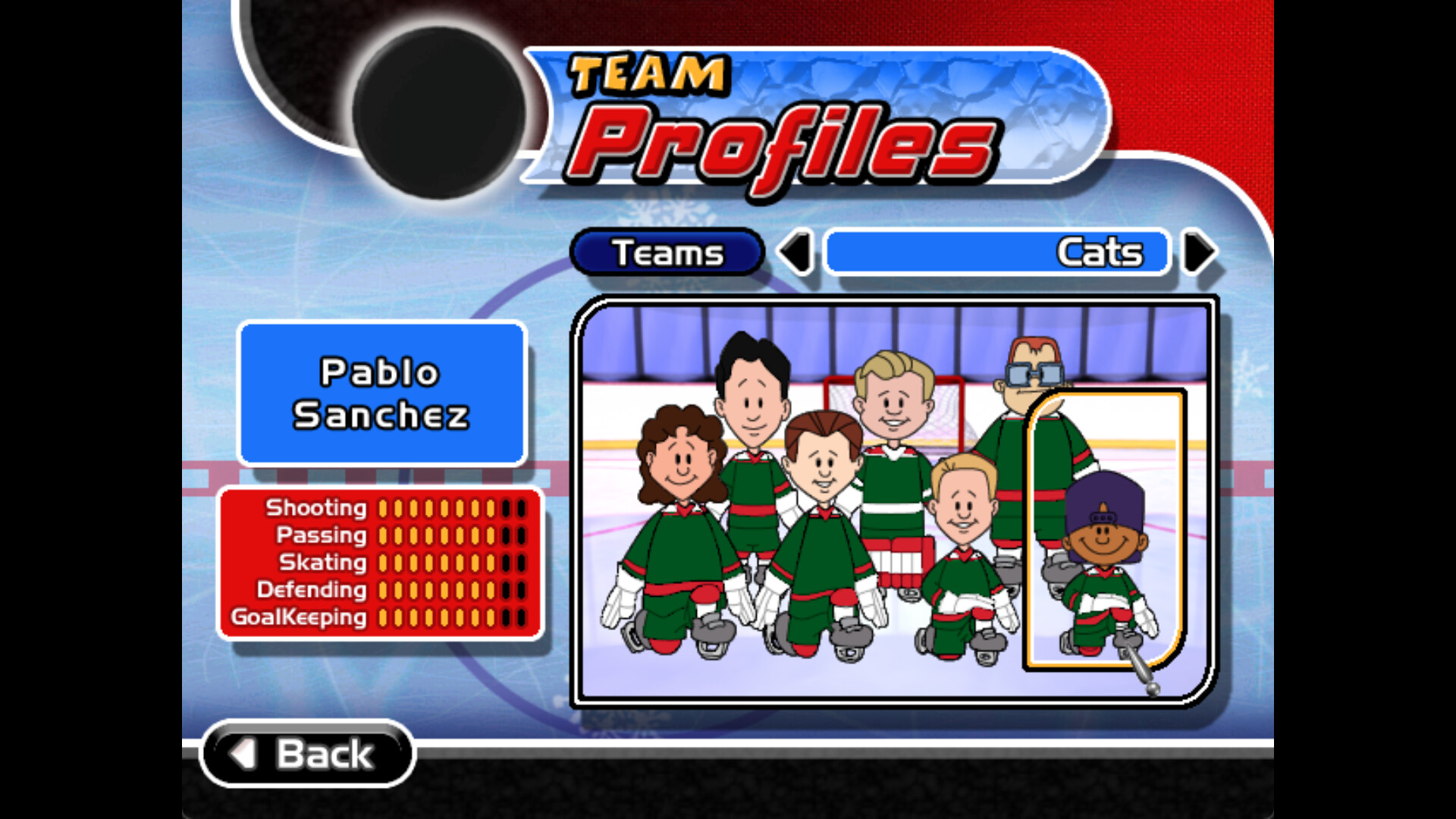 Backyard Hockey '02 screenshot 1