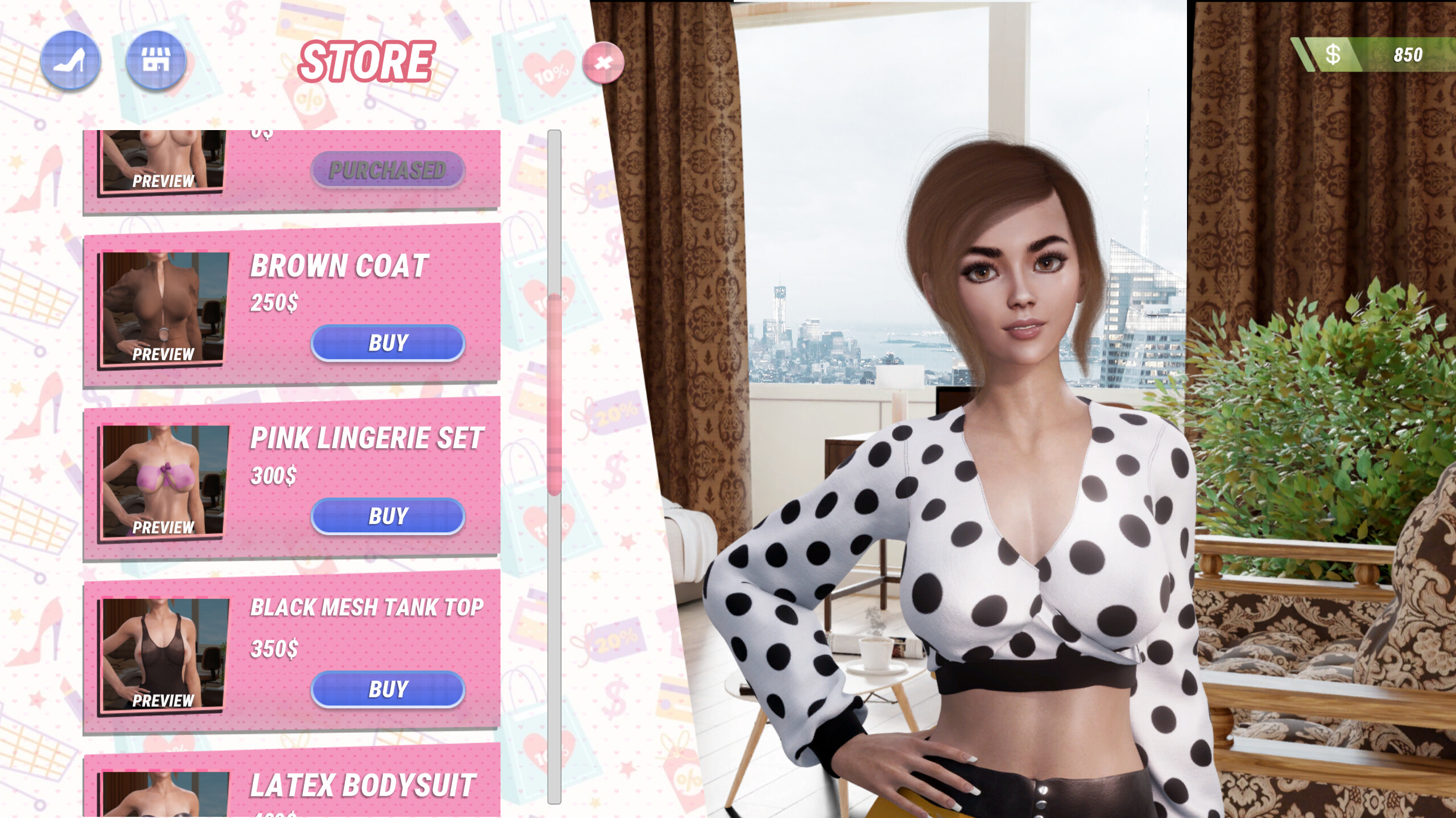 SEX Amnesia - Lover Sim 🔞 screenshot 12