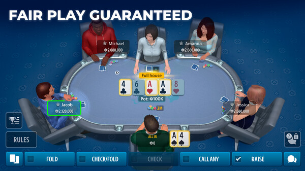 Texas Hold’em Poker: Pokerist 2