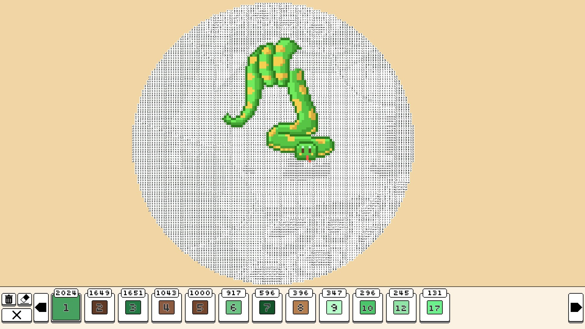 Coloring Pixels - Jungle Pack screenshot 5