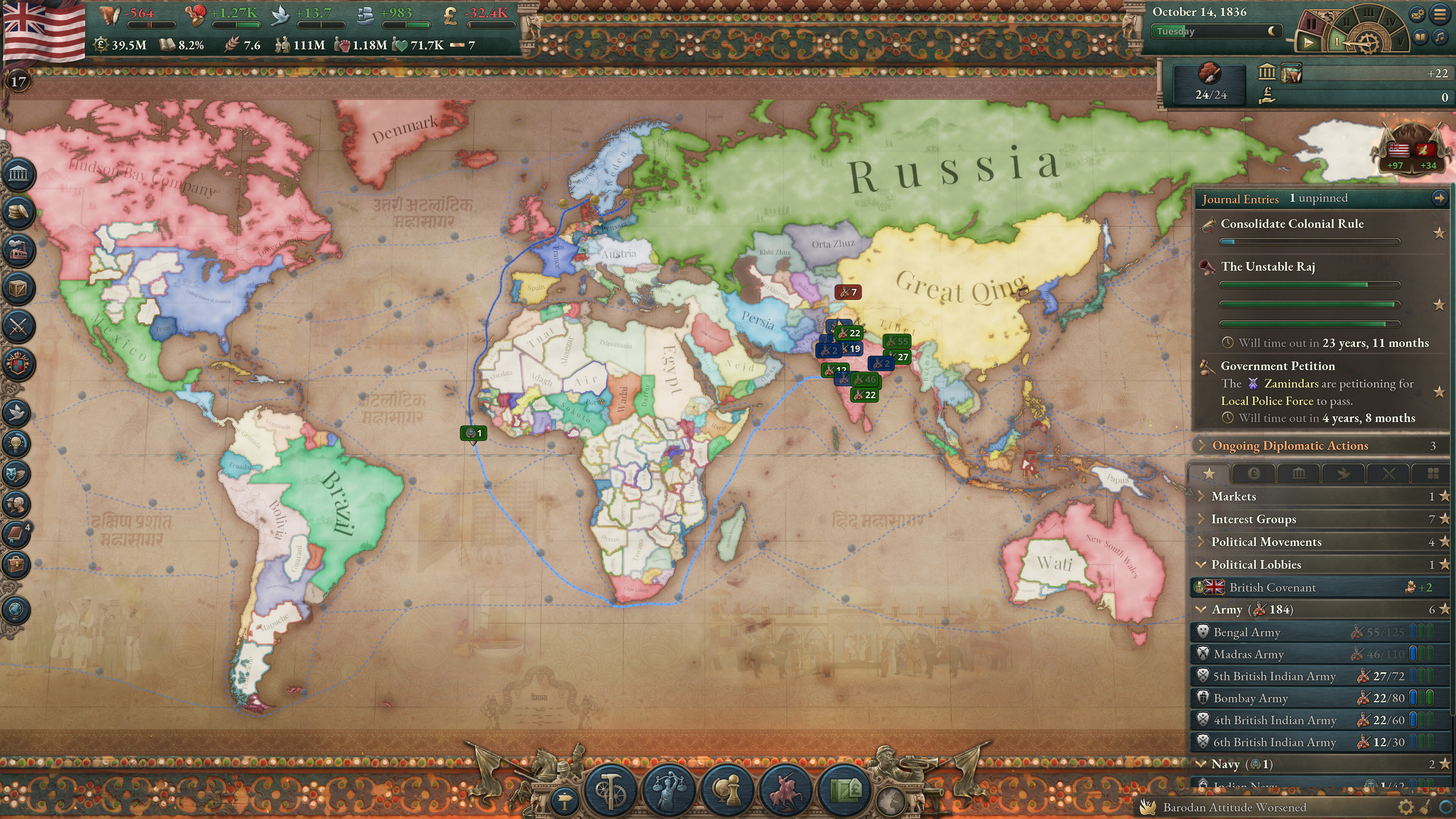 Victoria 3: Pivot of Empire - Immersion Pack screenshot 4