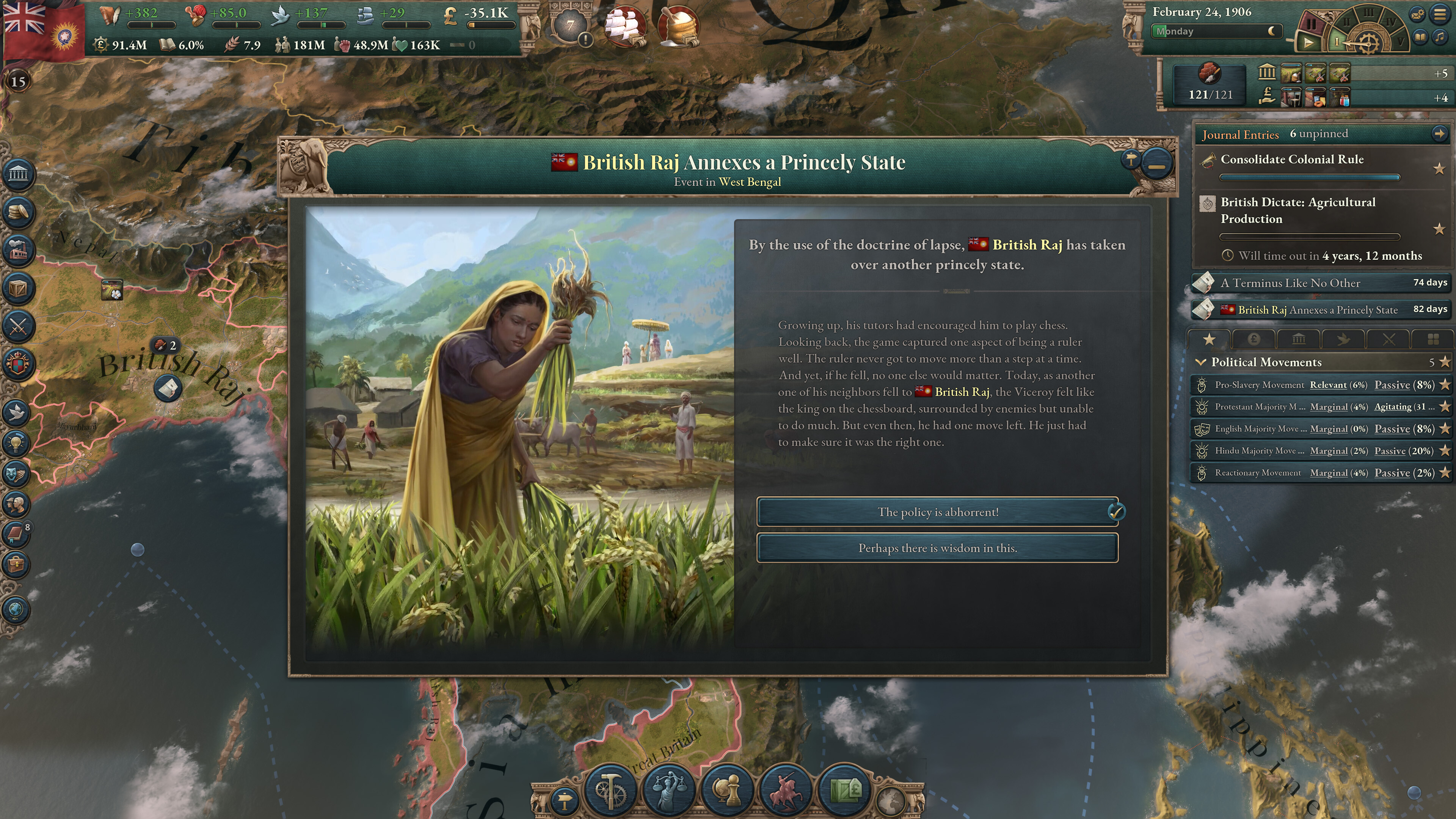 Victoria 3: Pivot of Empire - Immersion Pack screenshot 3