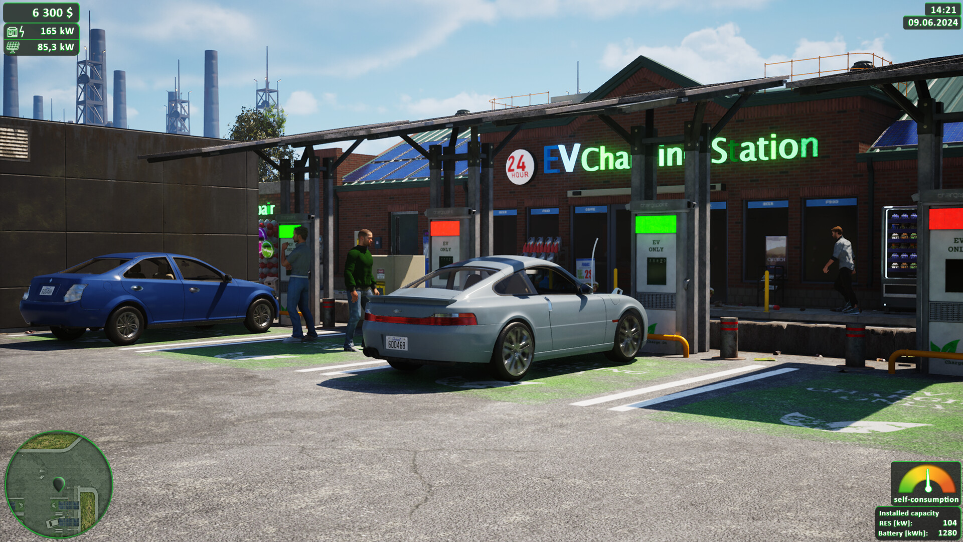 EV Station Simulator screenshot 2