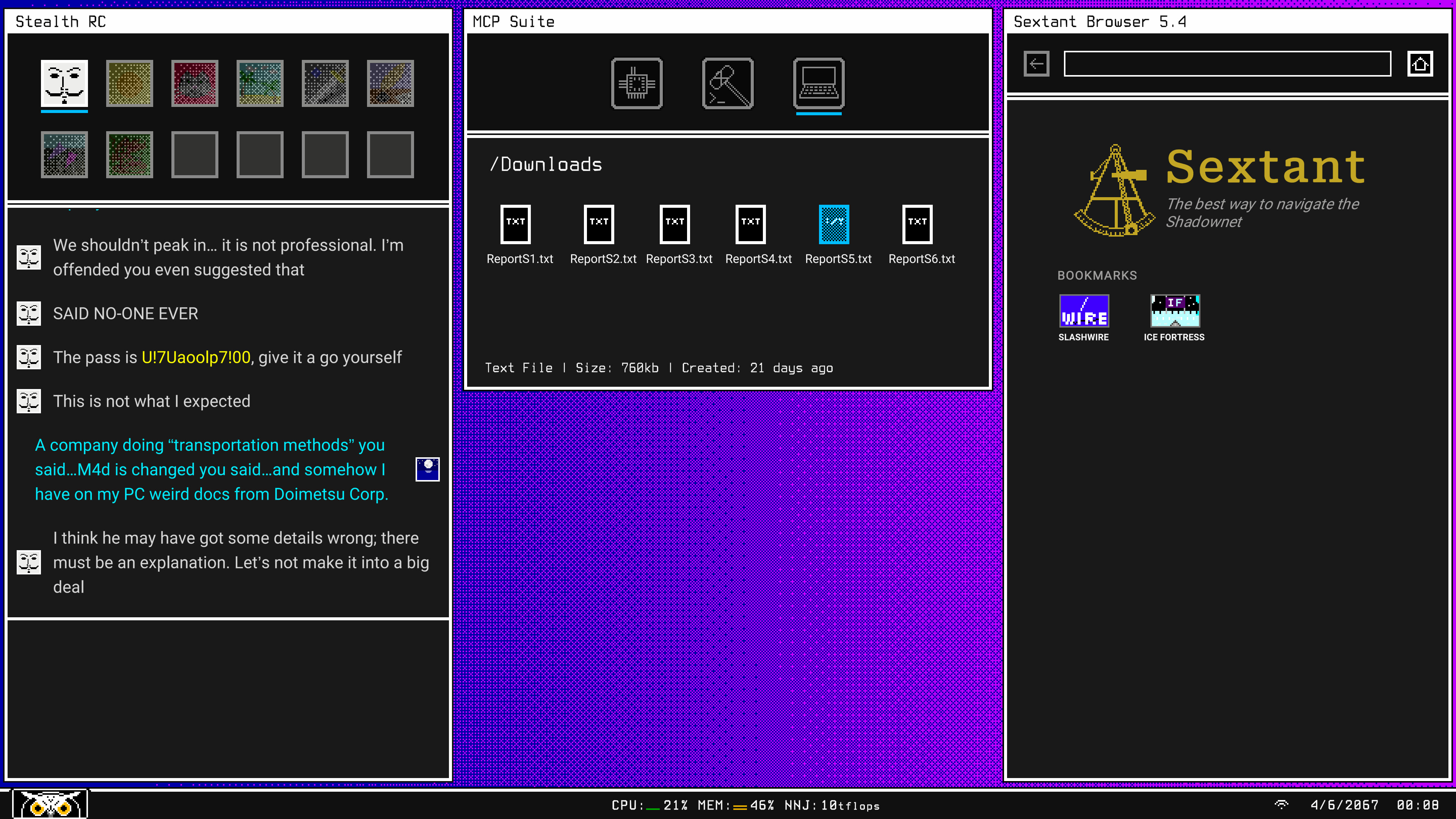 Night Hacking screenshot 1