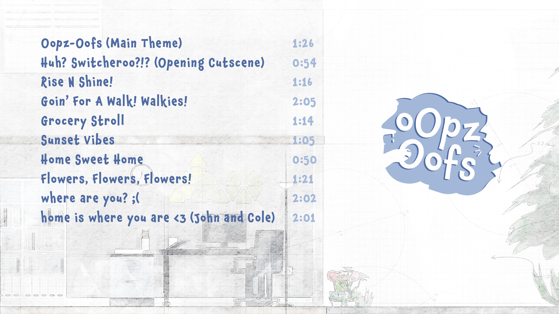 Oopz-Oofs Soundtrack screenshot 2