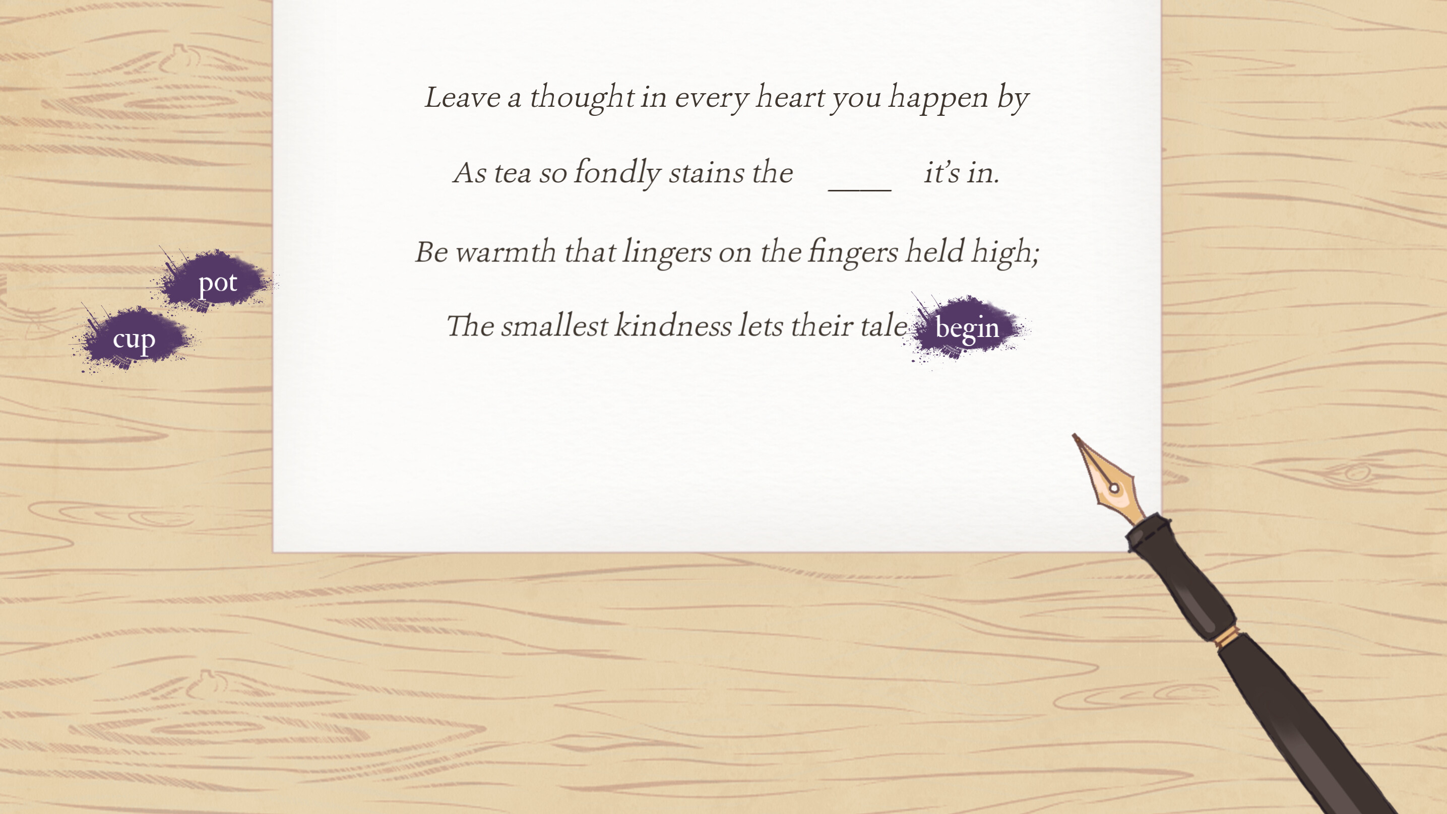 Sips and Sonnets screenshot 7
