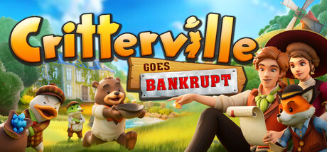 Critterville Goes Bankrupt — Steam header