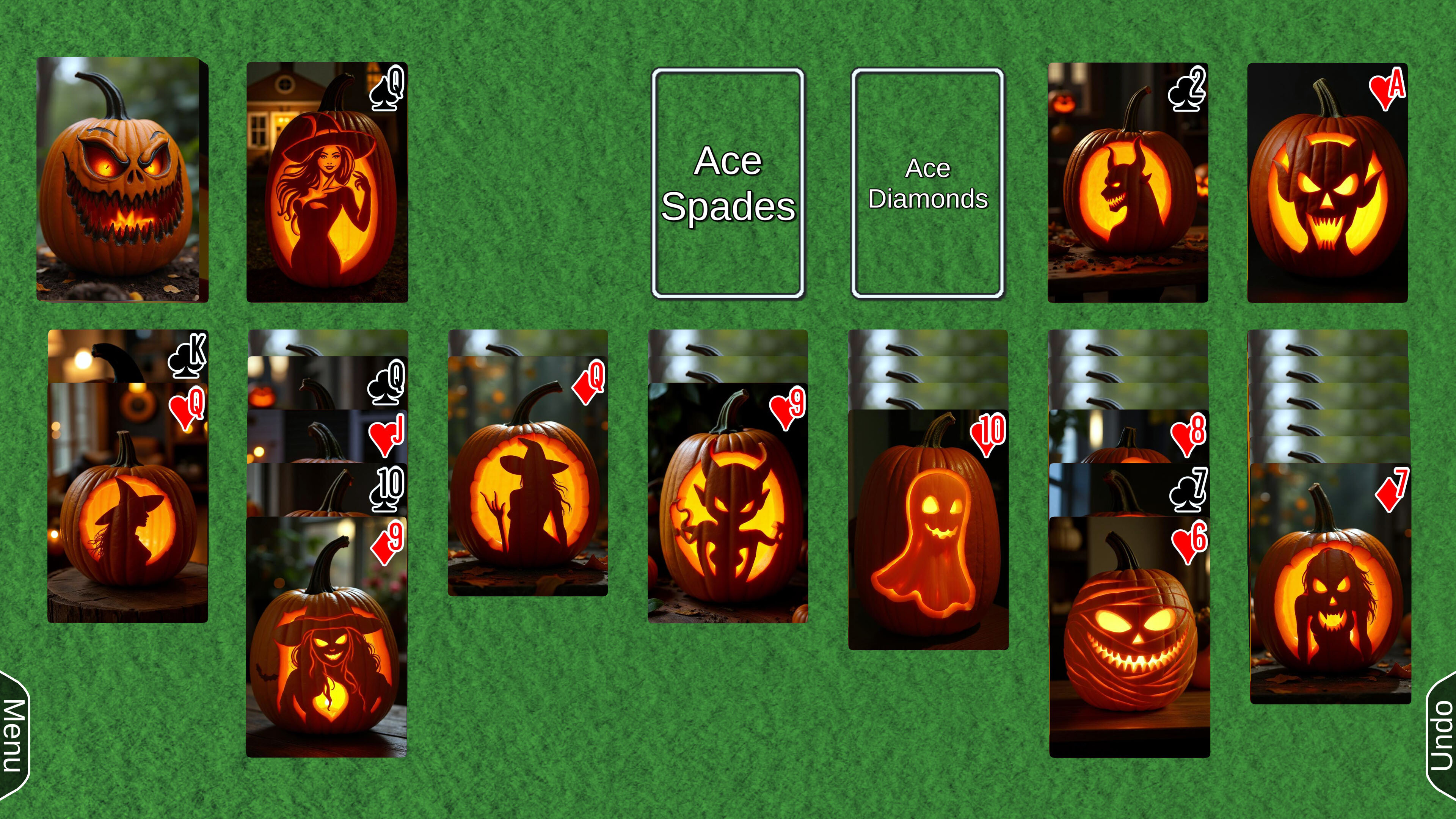 AI Solitaire - Halloween screenshot 2