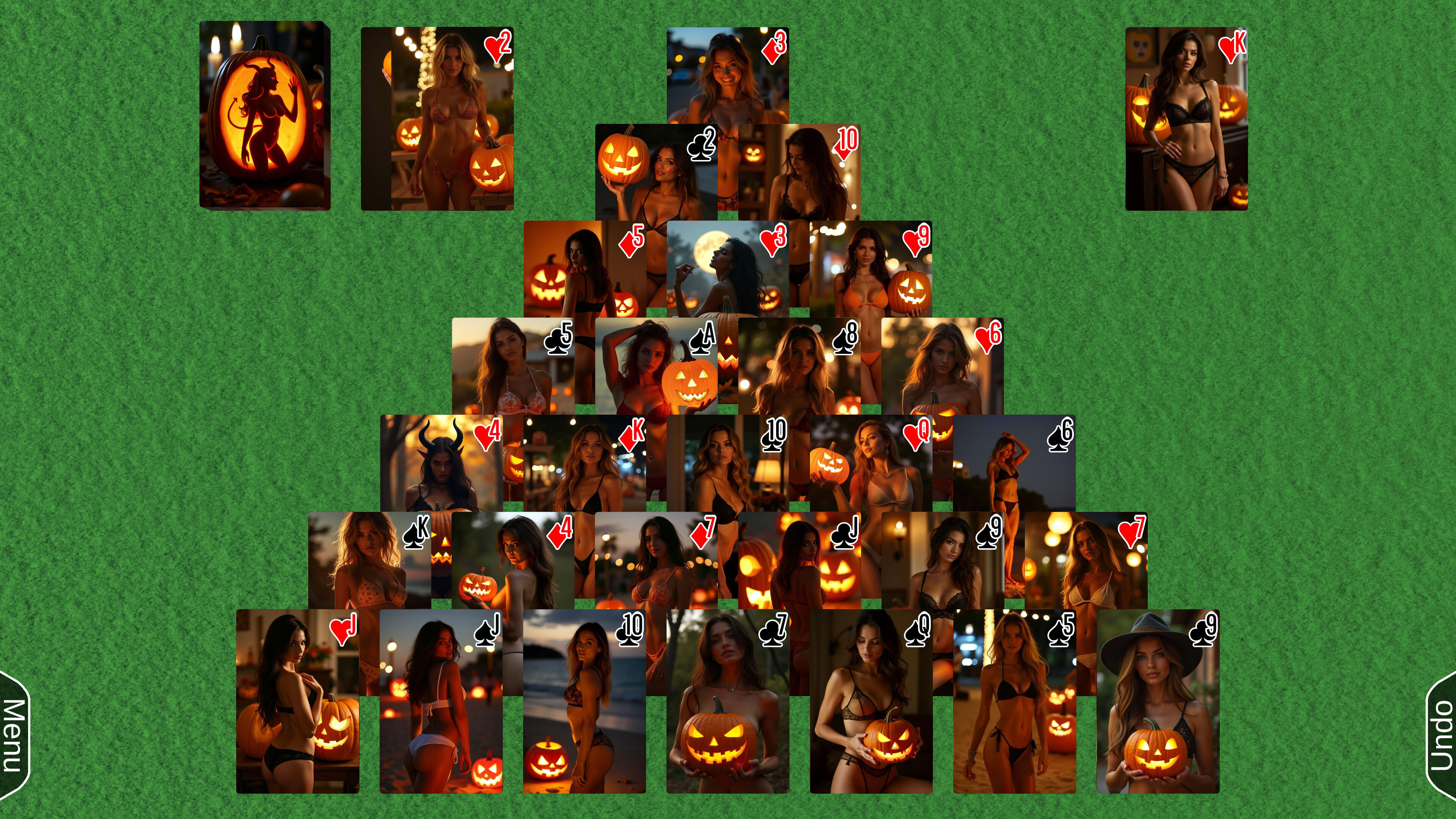 AI Solitaire - Halloween screenshot 4