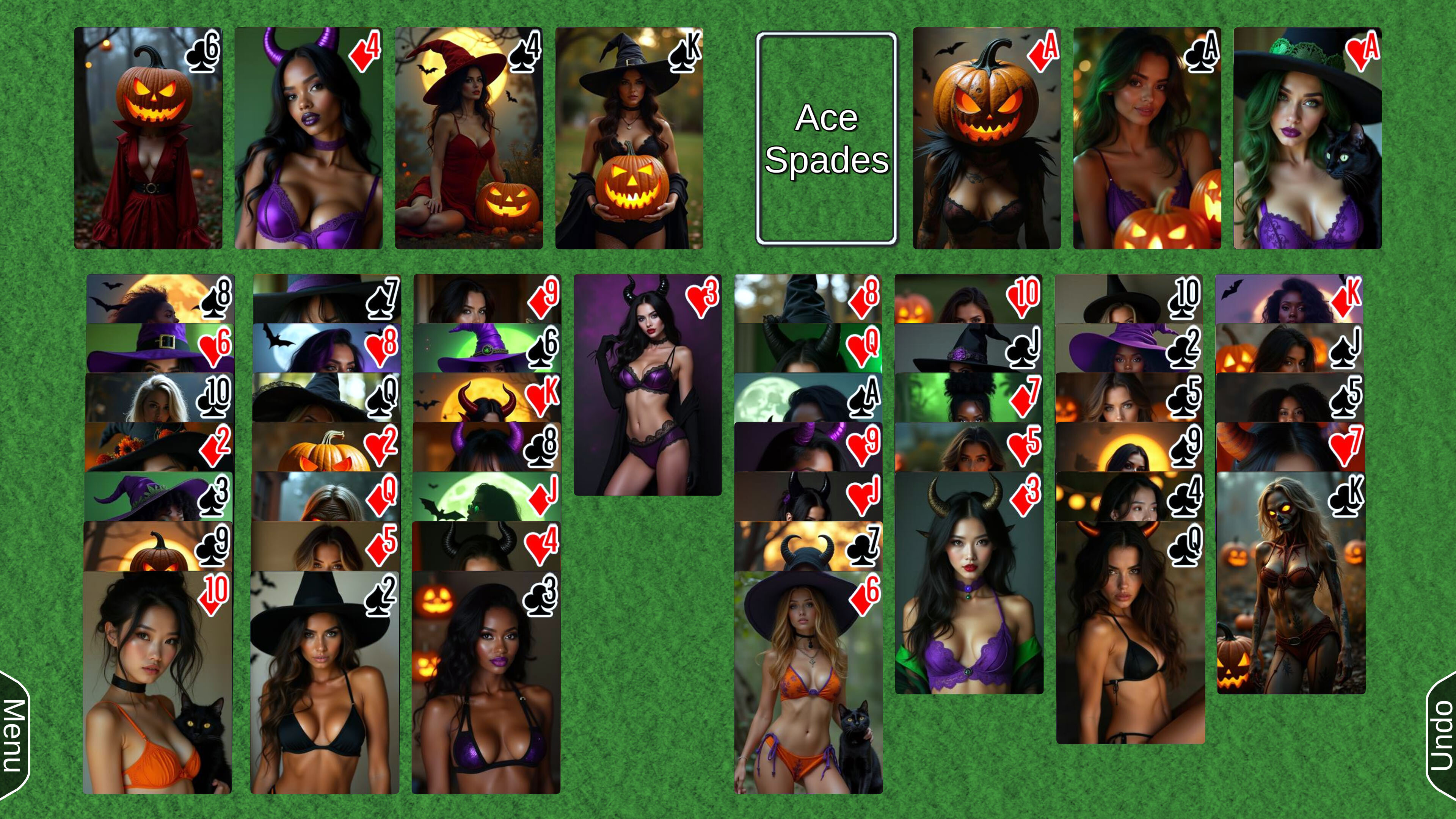 AI Solitaire - Halloween screenshot 3